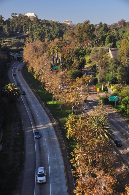 a San Diego highway